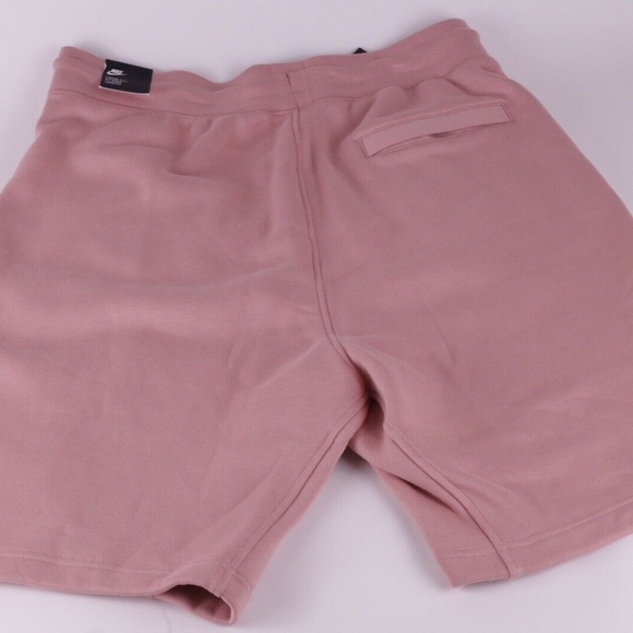 Nike NSW Fleece Shorts Rust Pink Men's Size Large - Picture 7 of 7